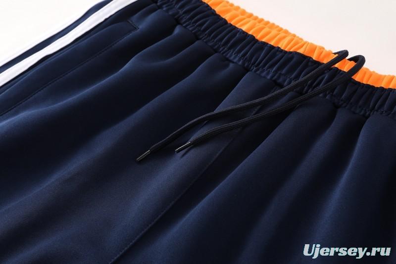 25/26 Real Madrid Navy Full Zipper Jacket +Long Pants