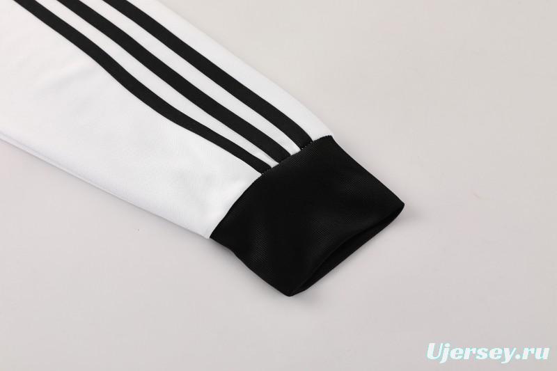 2025 Adidas Originals Long Sleeve T-Shirt Collection - Navy/White/Black with 3-Stripes