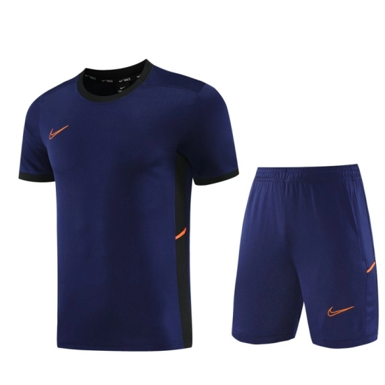 2025 NIKE Navy Short Sleeve Jersey + Shorts