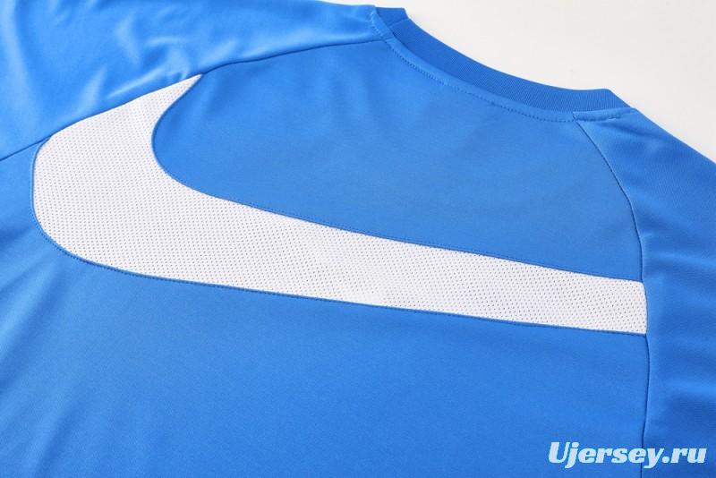 25/26 Nike Blue Short Sleeve Jersey+Shorts