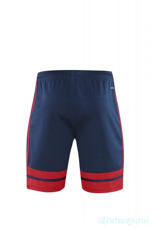 2025 Adidas Black/Red Short Sleeve Jersey+Shorts