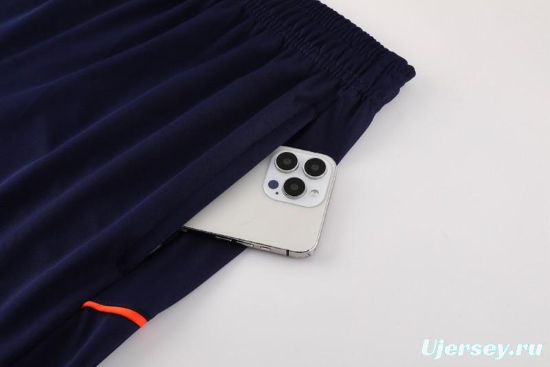 2025 NIKE Navy Short Sleeve Jersey + Shorts