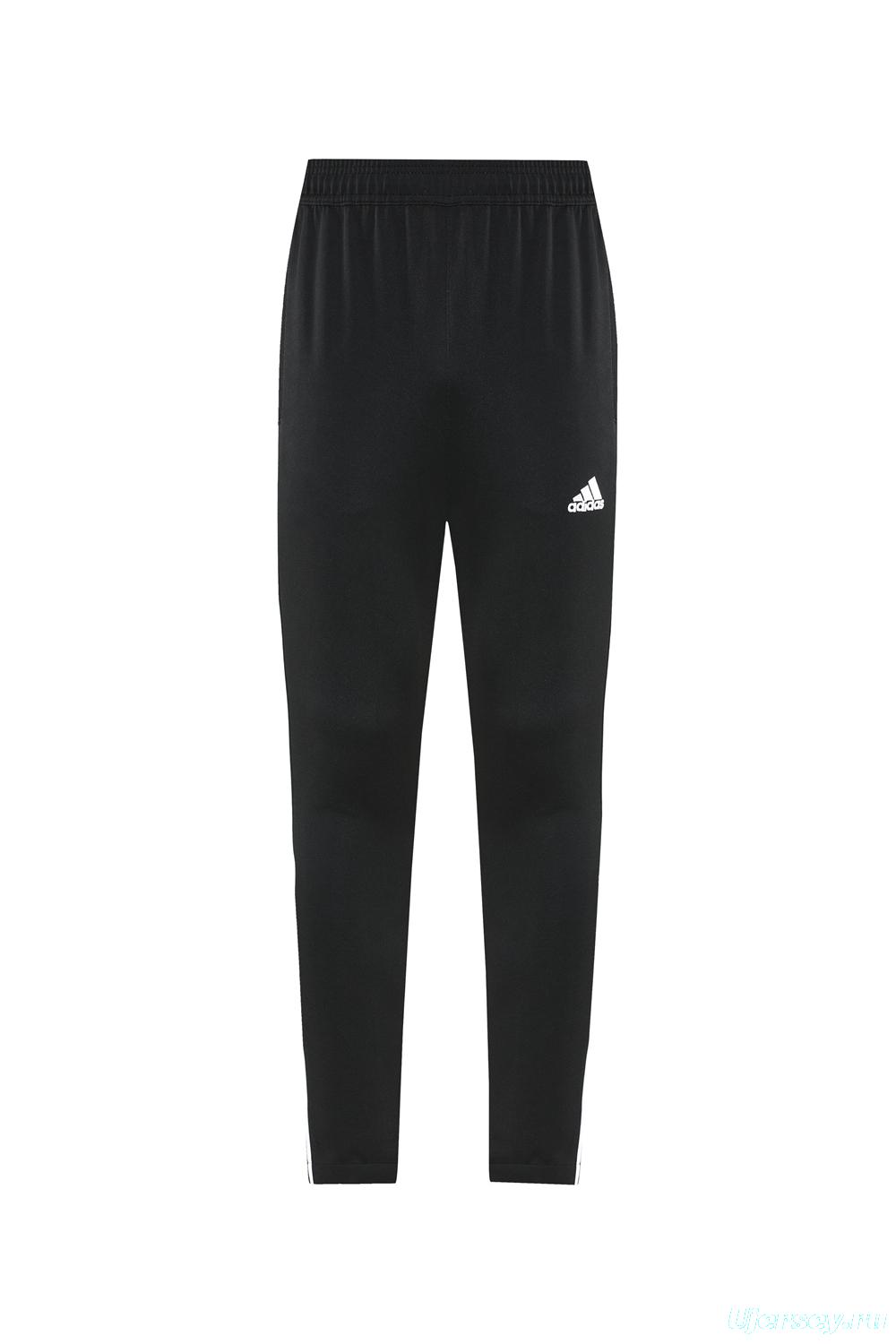 2025 Adidas Orange/Black Full Zipper Jacket +Long Pants
