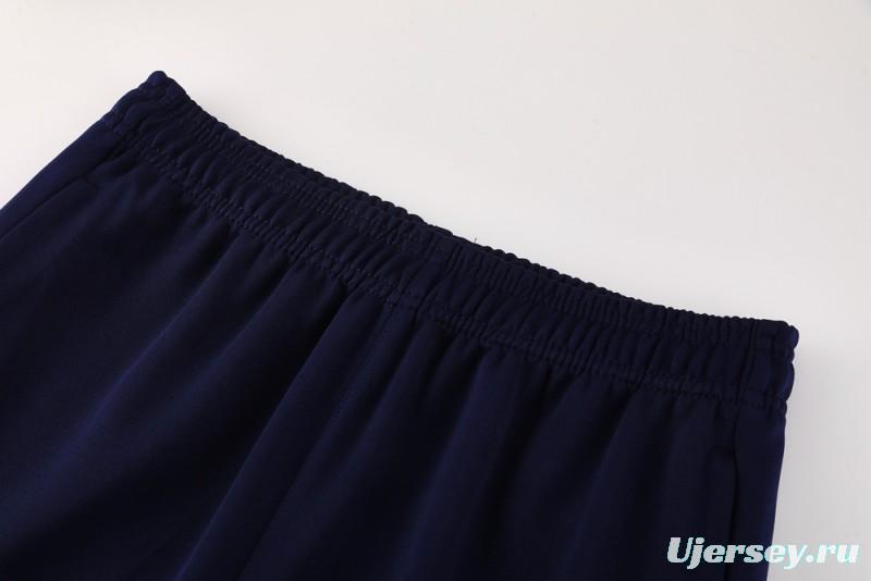 2025 NIKE Navy Full Zipper Jacket + Long Pants