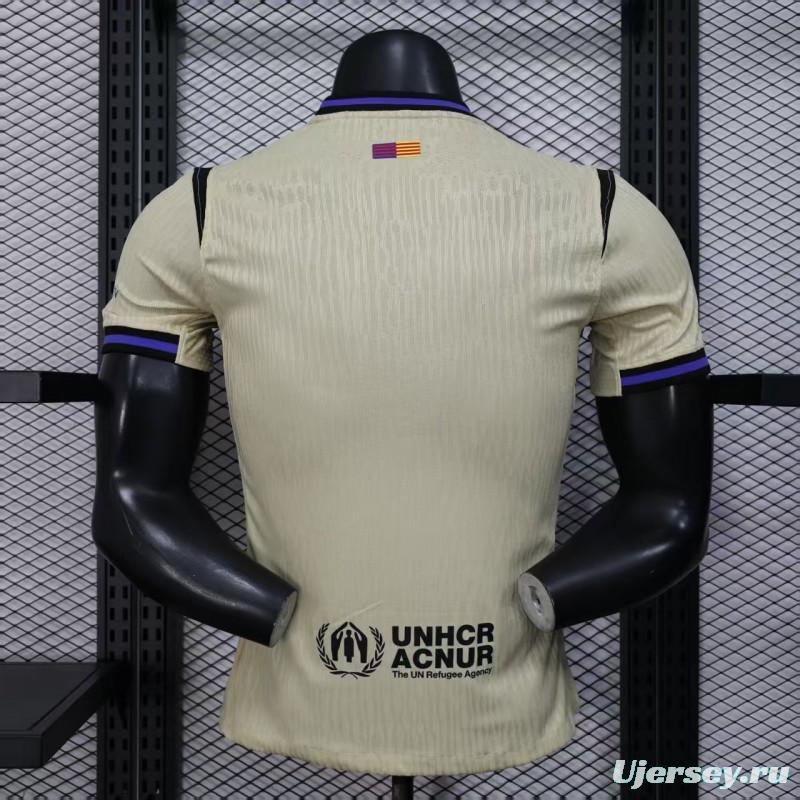 Player Version 25/26 Barcelona Away Jersey