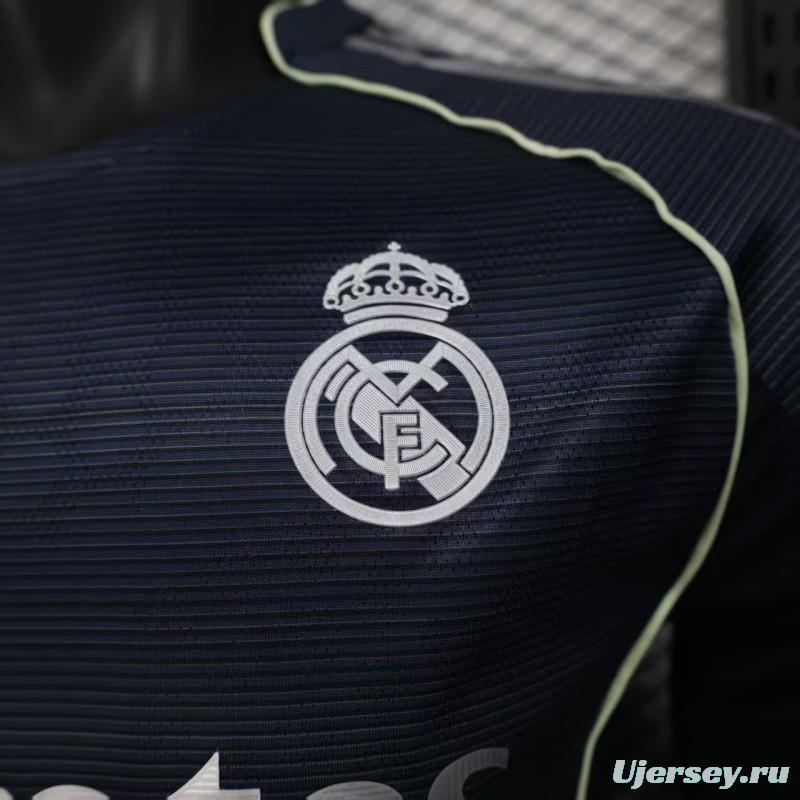 Player Version 25/26 Real Madrid Away Long Sleeve Jersey