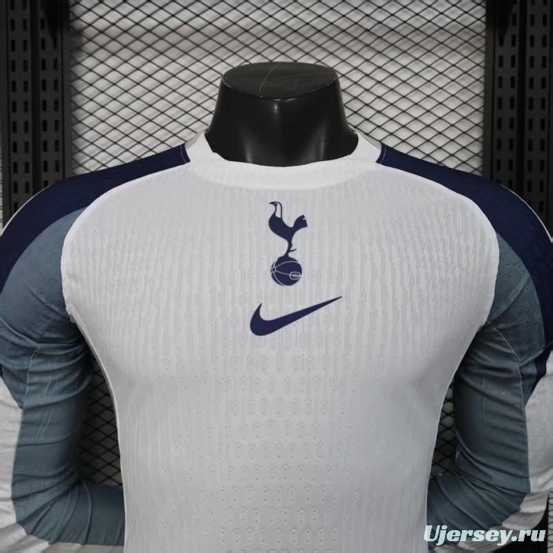 Player Version 25/26 Tottenham Hotspur Home Long Sleeve Jersey