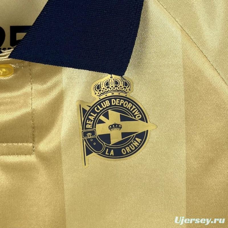 2025/26 KidsDeportivo De La Coruna 25th Anniversary Edition Kit