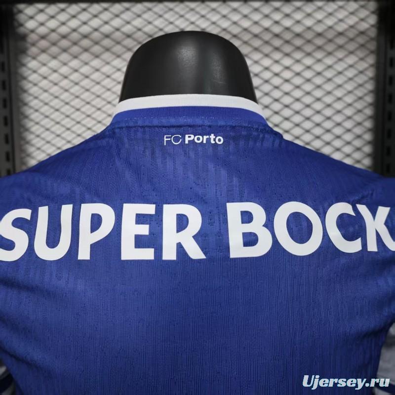 Player Version 25/26 Porto Home Jersey