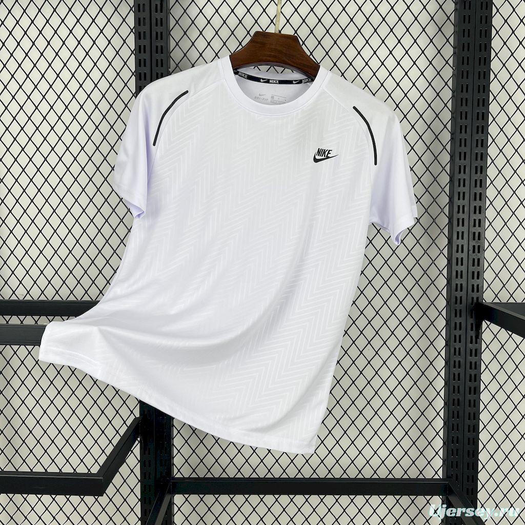 2025 NIKE White T-Shirt #1044
