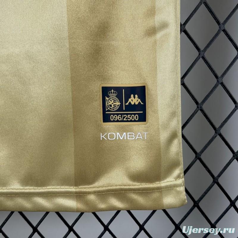 2025/26 KidsDeportivo De La Coruna 25th Anniversary Edition Kit