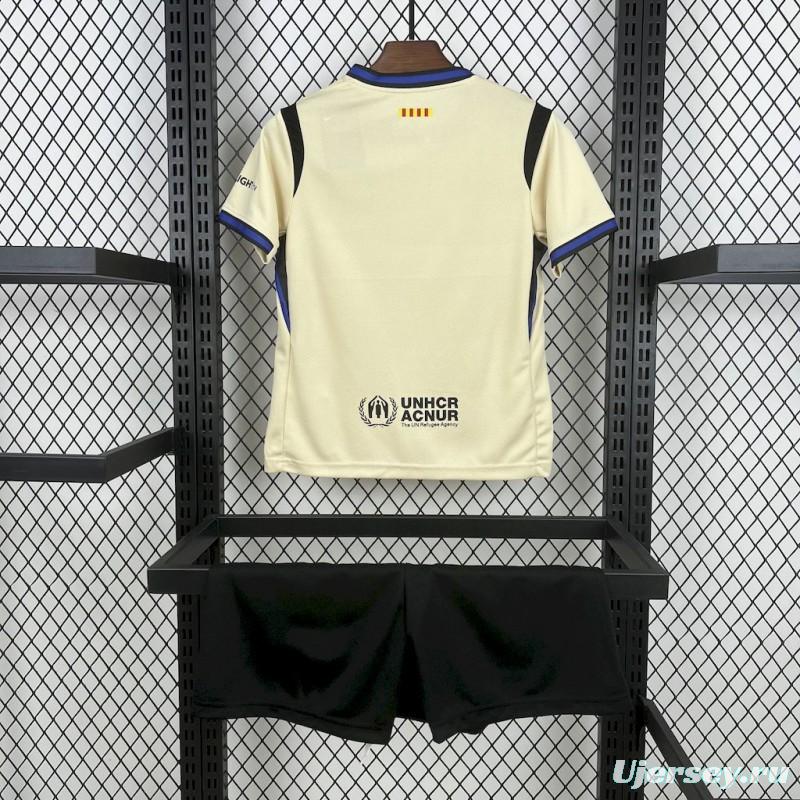2025/26 Kids Barcelona Away Jersey