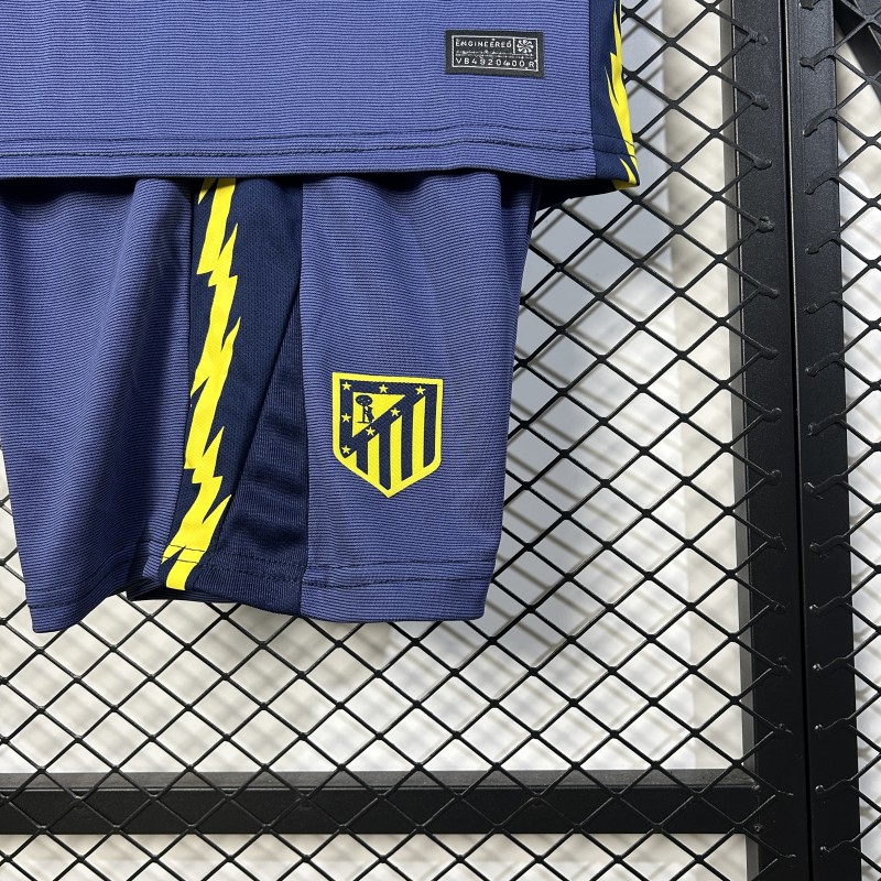 25/26 Kids Atletico Madrid Away Size 16-28 Jersey