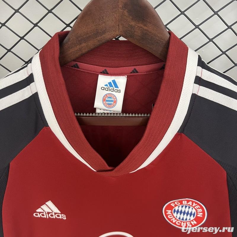 01/02 Retro Bayern Munich Home Jersey
