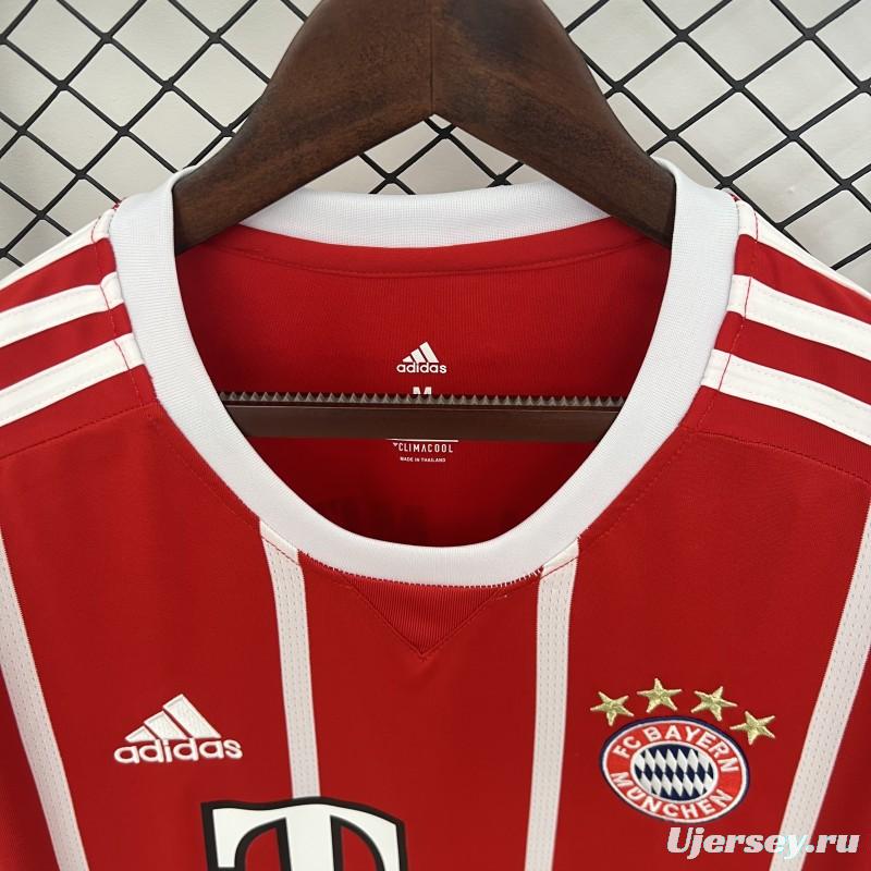 17/18 Retro Bayern Munich Home Jersey