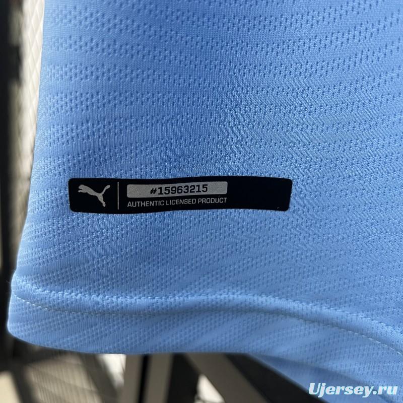 19/20 Retro Manchester City Home Jersey