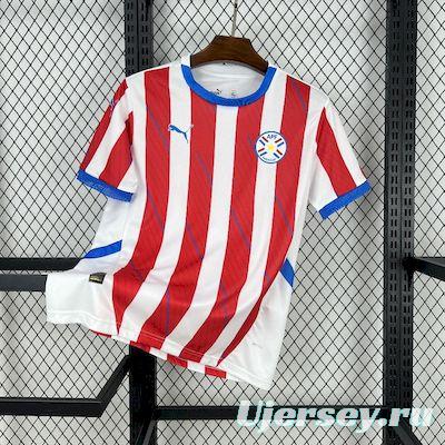 202024 Paraguay Home Jersey