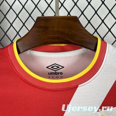 2025/26 Rayo Vallecano Home Jersey