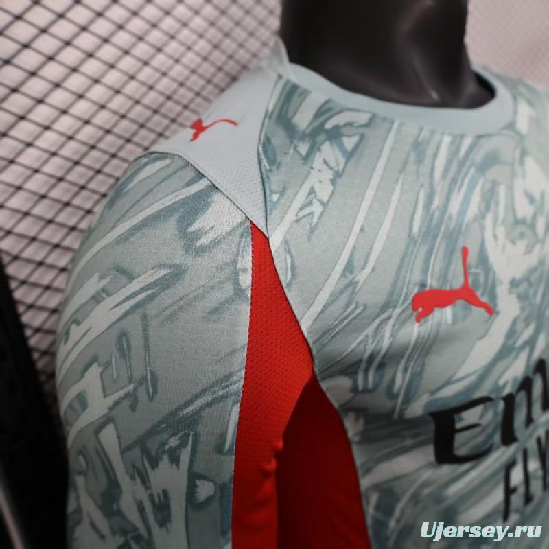 25/26 Player Version AC Milan Home Goalkeeper Long Sleeve Jersey