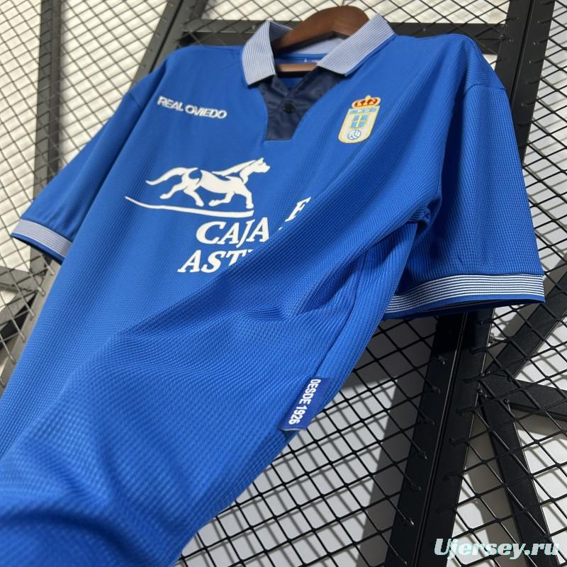 96/97 Retro Real Oviedo Home Jersey