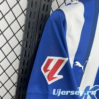 2025/26 Deportivo Alaves Home Jersey