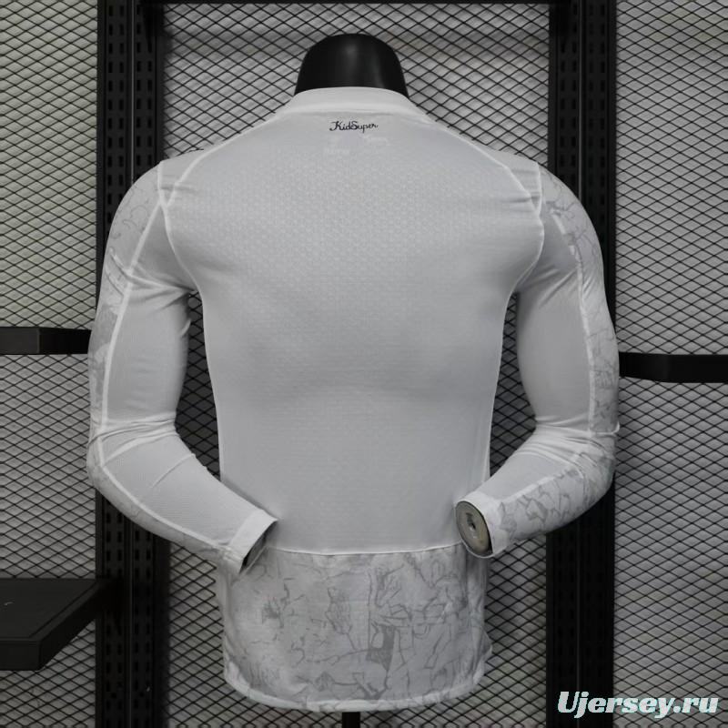 Player Version 25/26 Manchester City Away Long Sleeve Jersey