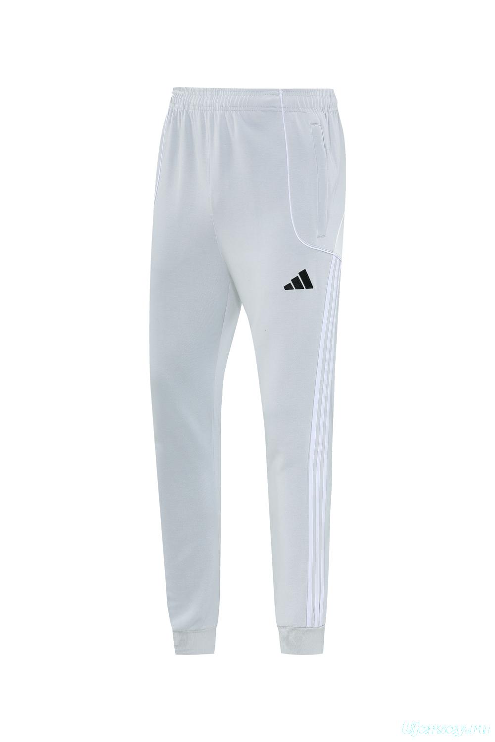 25/26 Real Madrid Hoodie Full Zipper Jacket + Long Pants