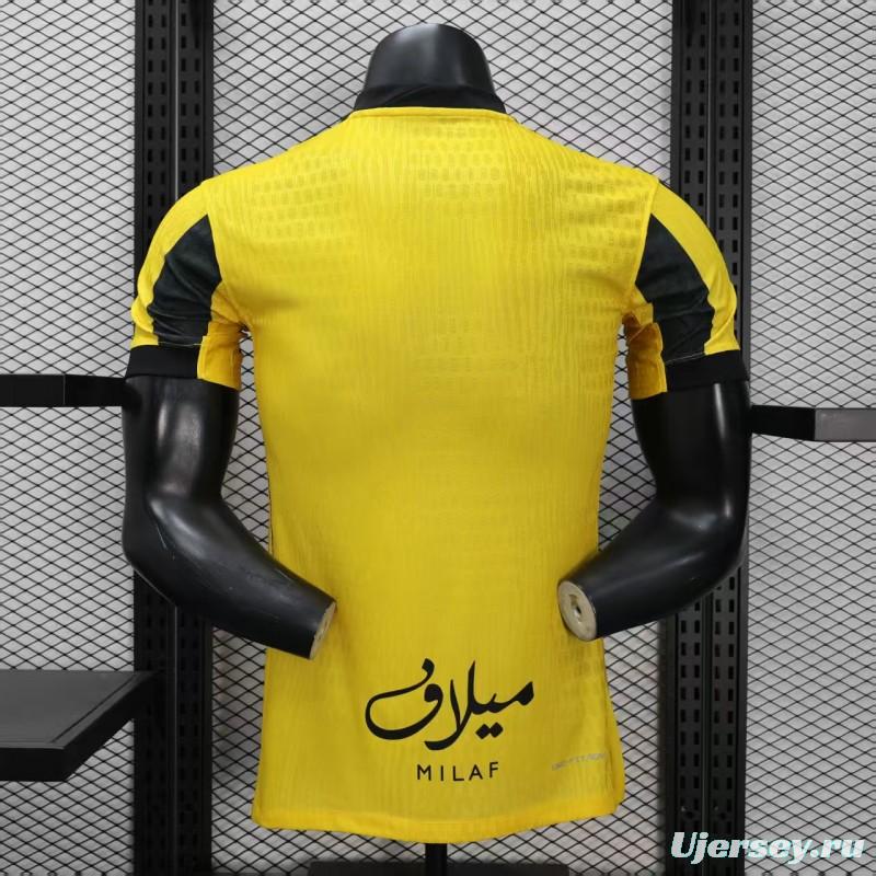 Player Version 25/26 Al-Ittihad Home Jersey