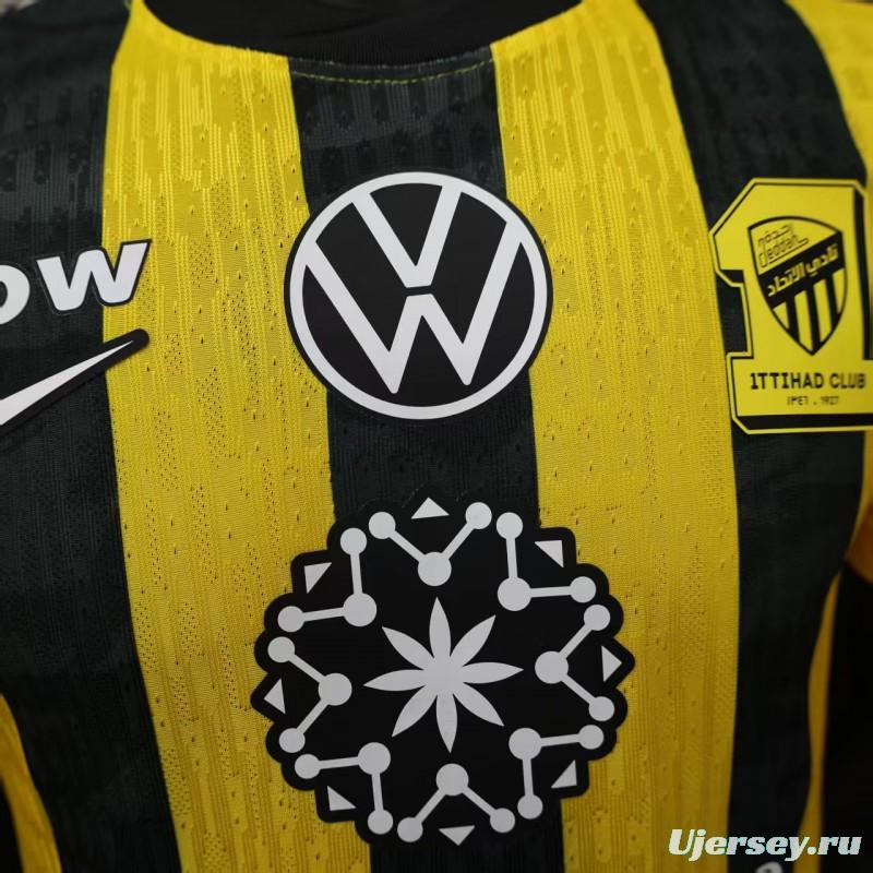 Player Version 25/26 Al-Ittihad Home Jersey