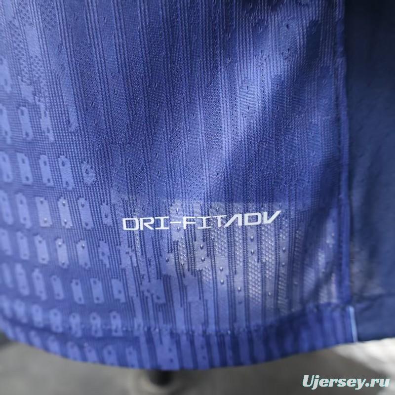 1 Star Player Version 25/26 PSG Home Jersey With Match Date Printing