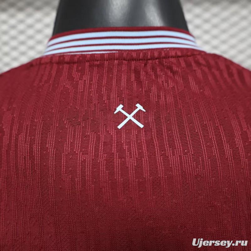Player Version 25/26 West Ham Home Jersey