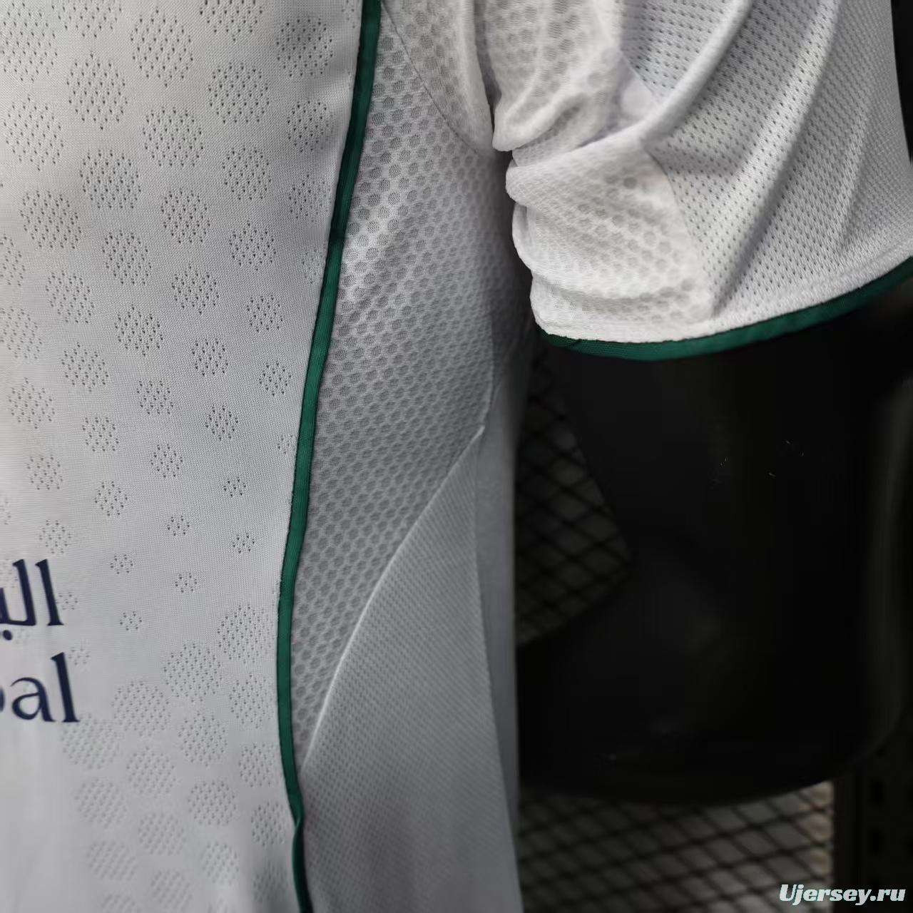Player Version 25/26 Al-Ahli Home White Jersey
