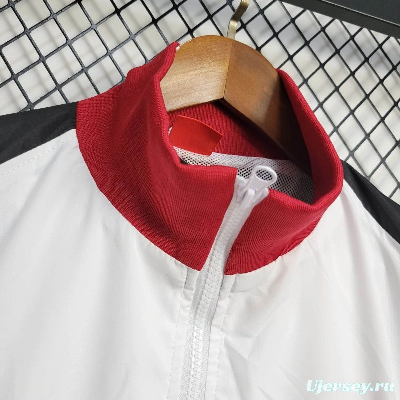 25/26 Liverpool Jacket White Windbreaker