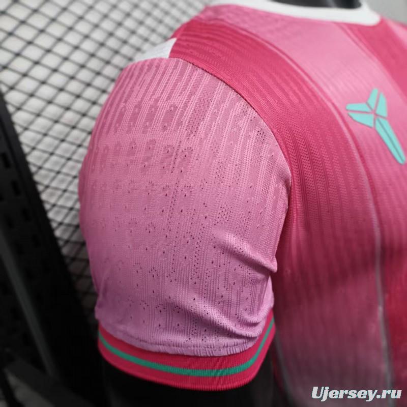 Player Version 25/26 FC Barcelona Pink with Gradient Fade Jersey