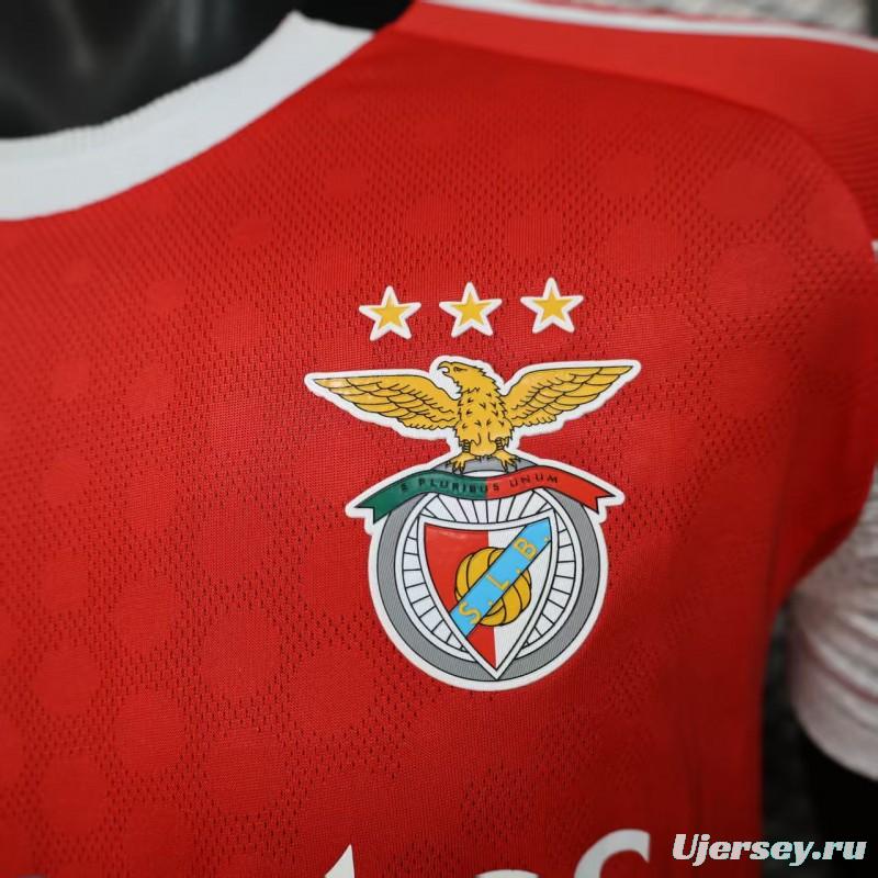 Player Version 25/26 Benfica Home Jersey
