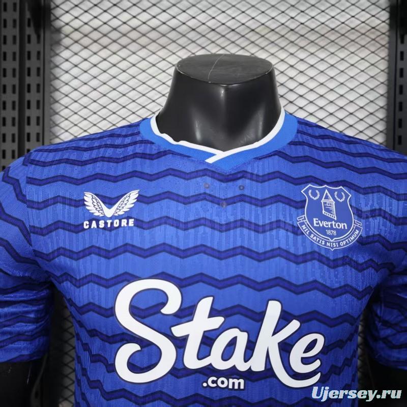 Player Version 25/26 Everton Home Jersey