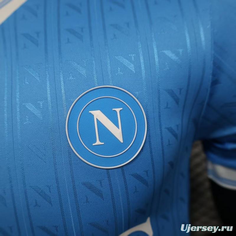 Player Version 25/26 Napoli Home Jersey