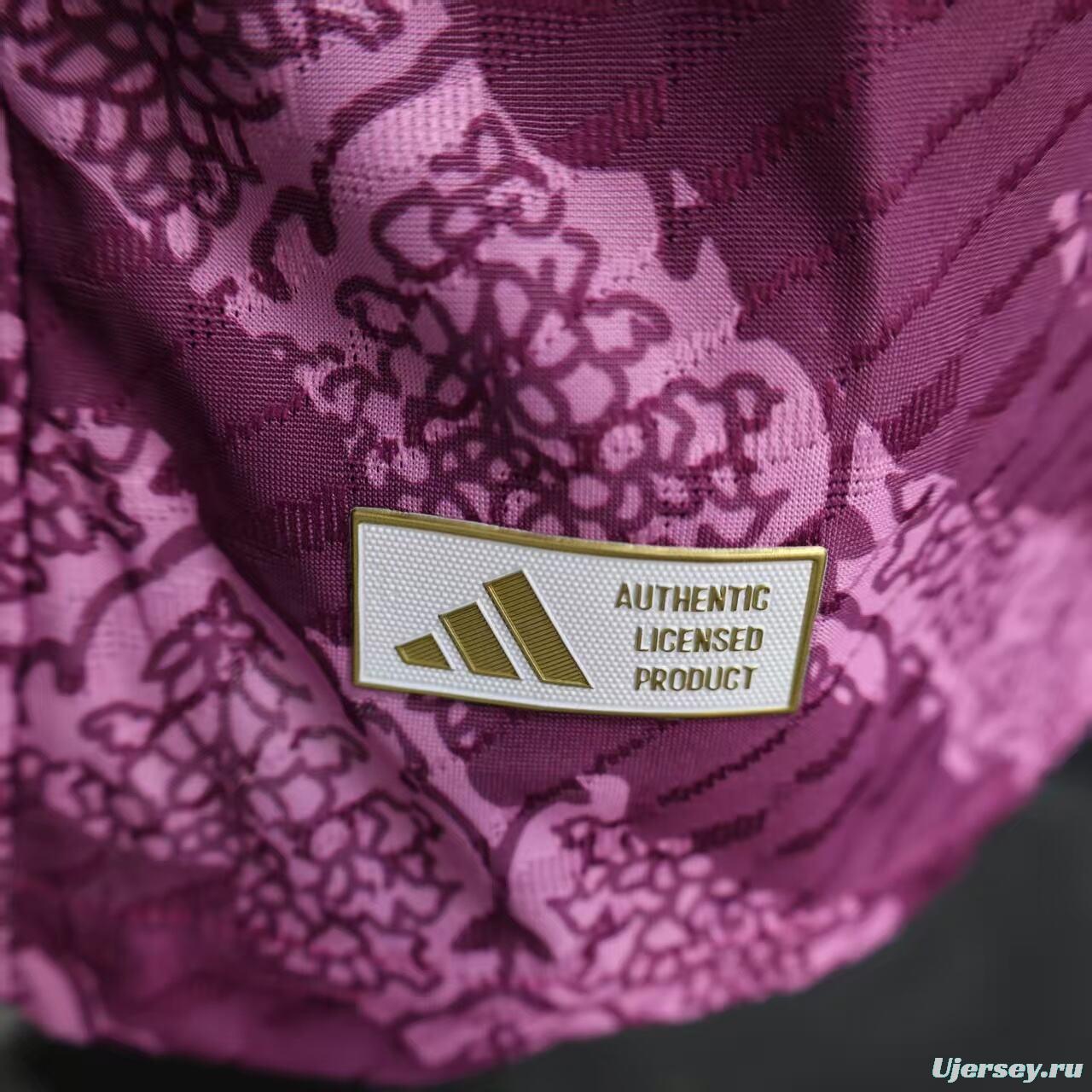 Player Version 25/26 Real Madrid Purple Pre-Match Jersey