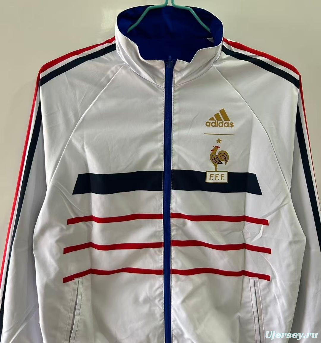 1998 France Blue Windbreaker