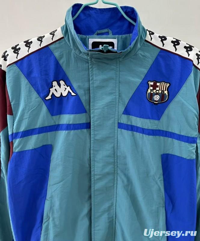 25/26 Barcelona 1967 Style Blue Windbreaker