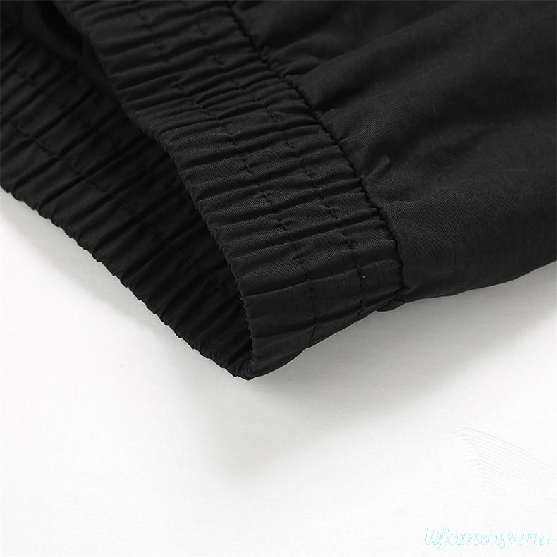 2025 Adidas Original Blue/Brick red/Bright Red/BLACK Full Zipper Windbreaker 4 Colors