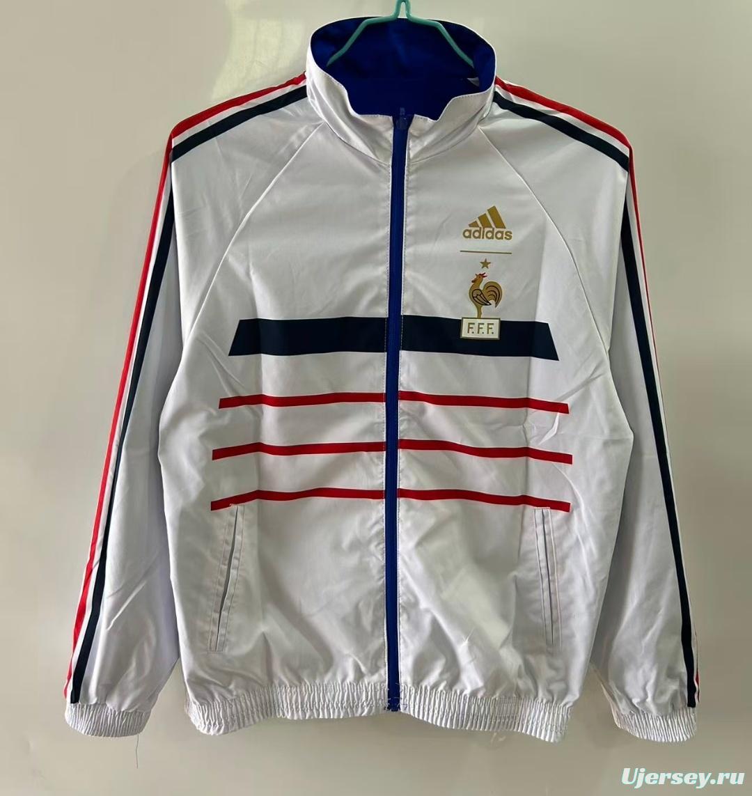 1998 France Blue Windbreaker