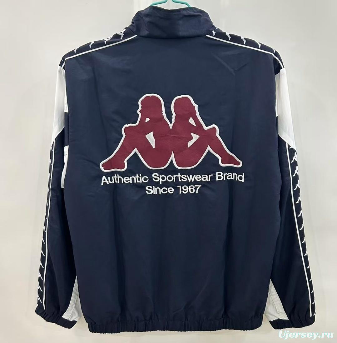 25/26 Barcelona 1967 Style Black/White Windbreaker