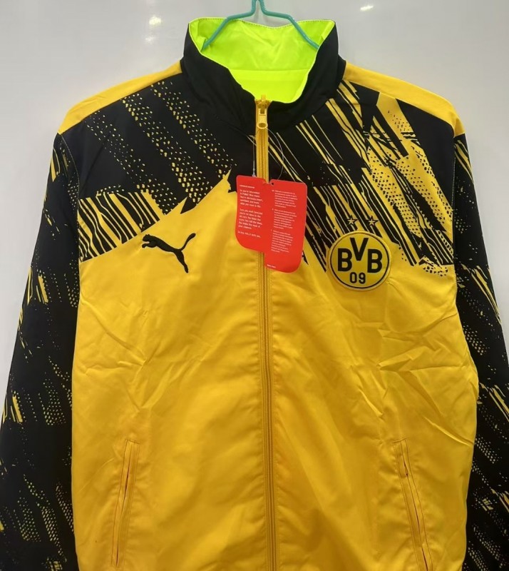 25/26 Borussia Dortmund Yellow Windbreaker