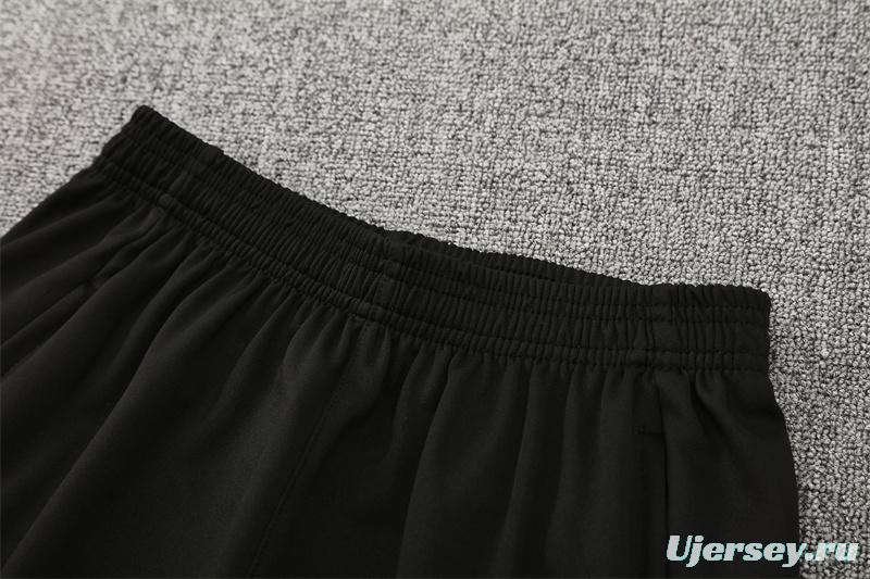 25/26 Portugal Red Half Zipper Jacket+Long Pants