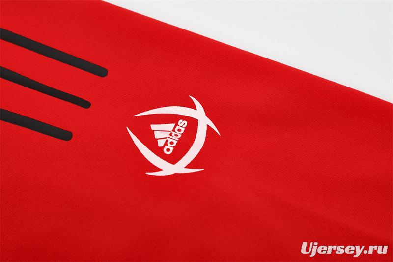 Retro 04/05 AC Milan Red Half Zipper Jacket