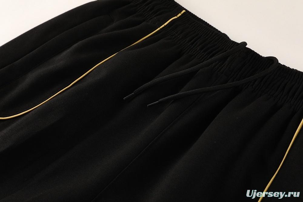 25/26 Arsenal Black Full Zipper Jacket + Long Pants