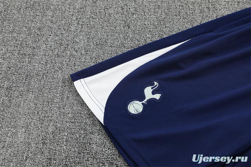 25/26 Tottenham Hotspur Grey with XS Short Sleeve+Soccer Shorts
