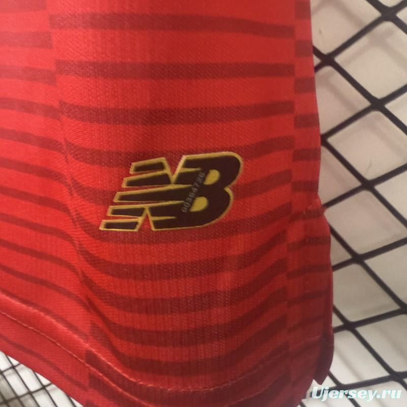 Player Version 25/26 Deportivo Toluca FC Red Home  Jersey