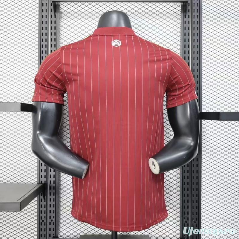 Player Version 25/26 Arsenal Wine Casual Jersey
